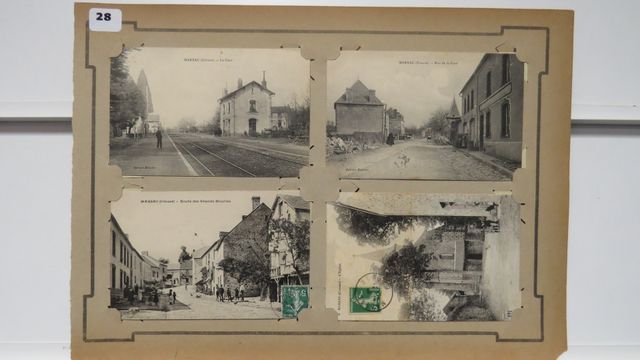 Marsac : Lot de 8cpa (dont 2 rares). 3 avec de petits défauts ; l...