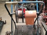 an image of a machine that is in a garage