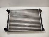 a close up of a radiator on a white surface