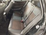 a car that has a seat belt in the back of it