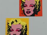 andy warhol, ' andy warhol, marilyn monroe, red, yellow, and orange ', 2012