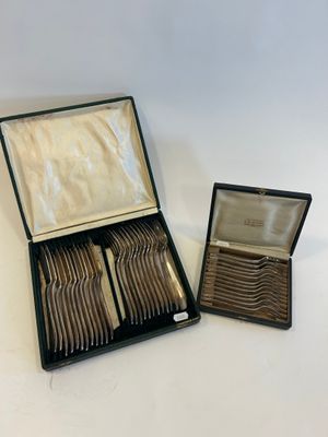 a box with a set of silverware in it