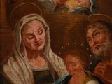 an image of a painting of a woman holding a child