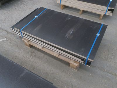 10 plaques de contreplaqué marine un côté lisse un côté anti… - Photo 1