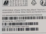 the back of a cell phone with a barcode on it
