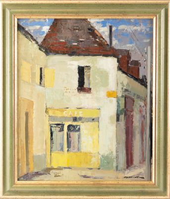 Lucien MARTINET (1900-1992), "Café de la carpe frite, rue du…
