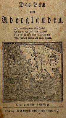 an old book with a picture of a man and a woman on it