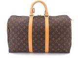 louis vuitton keepall bag monogram canvas