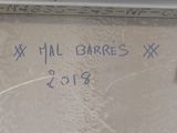 a sign on the side of a building that says mill barre ' s x