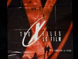 an old movie poster of the x - files from the 1990s