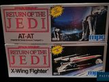 star wars return of the jedi at - at and x - wing fighter toys