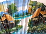 a picture of a painting on the wall of a house