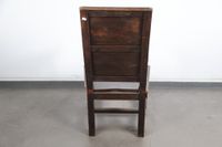 Fauteuil dit Chayère en chêne à dossier pointe de diamant, l… (photo 3)
