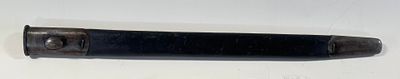 an image of a black pen on a white surface