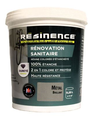 Rénovation des installations sanitaires en métal, 1 kg