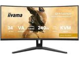 a computer monitor with a picture of a man on the screen