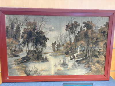 une image d'une image d'un tableau sur une table