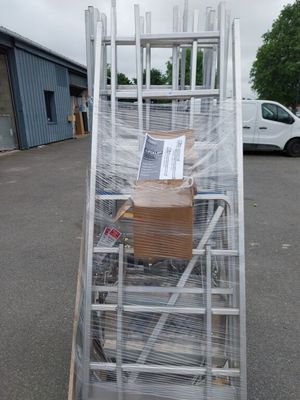 Echelle à crinoline L'ECHELLE EUROPEENNE 10m double volée + …