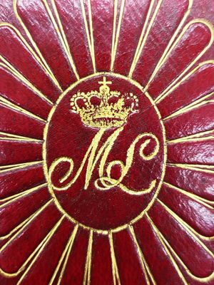 IMPERATRICE MARIE LOUISE – Reliure aux Armes / Exceptionnel …