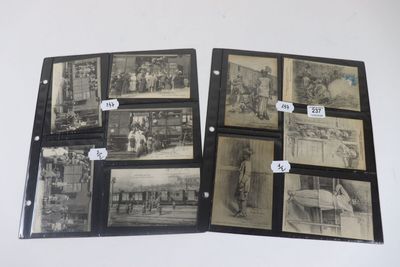 Limoges. Guerre 1914. Passage des Troupes Hindous 11 cartes …