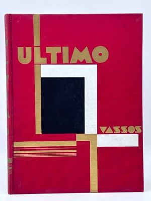 an image of a red book with a black square in the middle