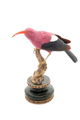 a bird that is sitting on top of a tree branch