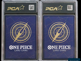 two one piece card game cards in the package