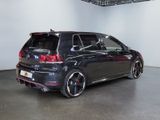 volkswagen golf r - line with black paint and red accents