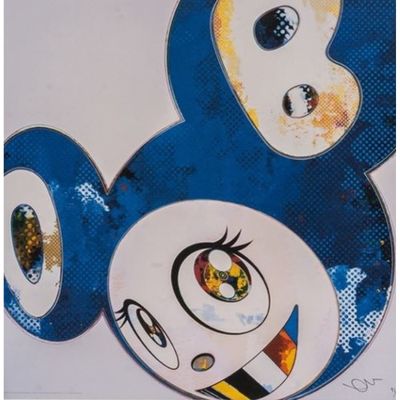 Takashi Murakami Takashi Murakami ET PUIS x 6 (BLEU : LA MÉT…