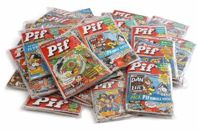 Lot d'environ 25 magazine pif, Collector - Photo 1