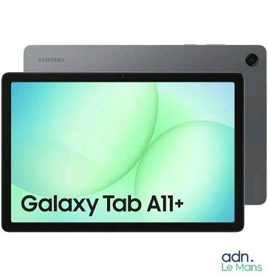 La tablette Samsung Tab All s'affiche avec le logo Samsung Tab All à l'écran.