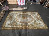 a picture of a room that has a rug on the floor