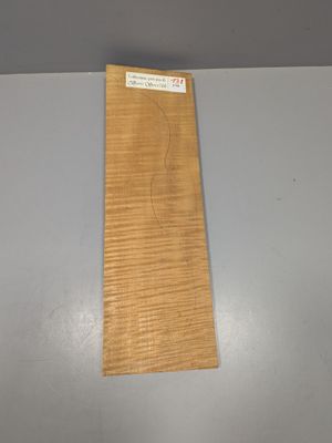 Fond en érable pour violon, ~39,5cm