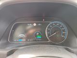 a close up of a car dashboard with a speedometer