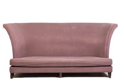 KARE DESIGN. Important canapé corbeille recouvert de tissu l…