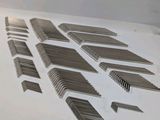 a lot of blades that are laying on a table