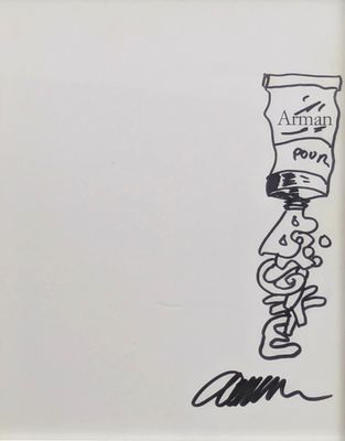 dessin représentant une personne tenant un tube contenant un liquide