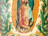 an image of a painting of the virgin of guadalupe