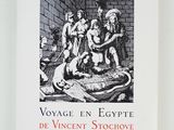 the book cover of voyage en egypte de vincent stoicve
