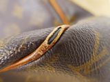 a close up of a louis vuitton handbag