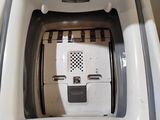 a washing machine that is sitting on the floor