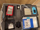 a case that has some electronic equipment in it