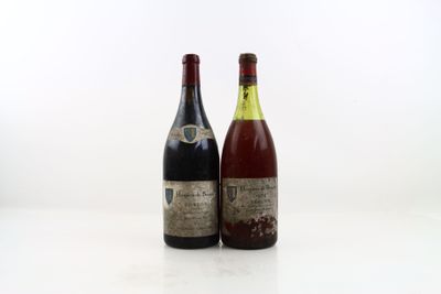 Réunion de 2 Magnums des HOSPICES DE BEAUNE : - 1 Magnum de …