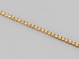 un bracelet en diamants et en or 18 carats
