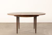 Table de salle à manger circulaire en palissandre de Rio à r… (photo 2)
