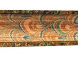 a long piece of fabric with a design on it