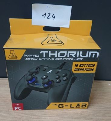 Manette Gamer filaire- The G-Lab - K-PAD THORIUM - Filaire -…