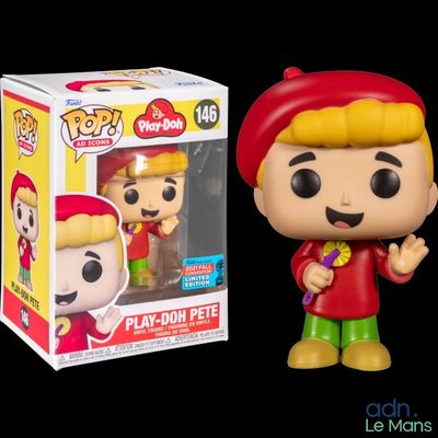 a close up of a pop vinyl figure in a box