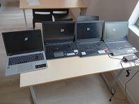 4 ordinateurs portables dont 3 LENOVO THINK PAD, 1 chargeur …