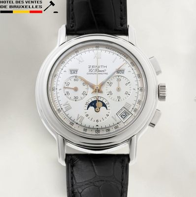 an image of a close up of a wrist watch with a white dial